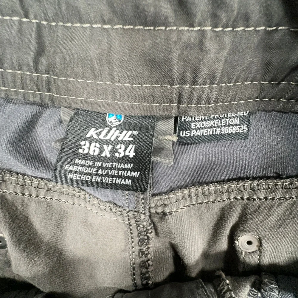 KUHL Radikl Pants Mens 36x34 (Fits 36x33) Carbon Hybrid Hiking Outdoor Utility